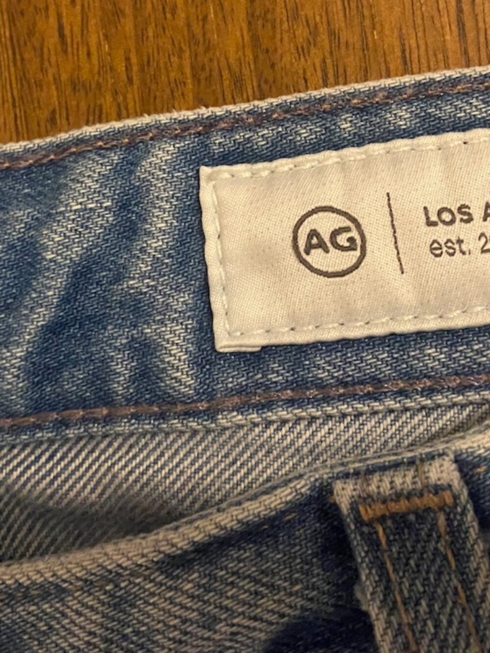 AG Adria Low Rise Wide Leg Jeans in Great Shape 30 (Size 10) - $40 - Picture 5 of 14
